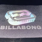 Custom 3D TPU Reflective Rainbow Logo Billabong Silver 2