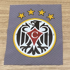 [Jasa Cetak Label] Silicone Transfer Timbul Logo Tim Bola International Germany