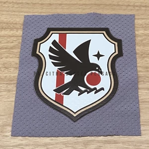 [Jasa Cetak Label] Silicone Transfer Timbul Logo Tim Bola International Japan