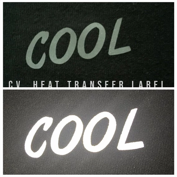 Reflective Heat Transfer Label